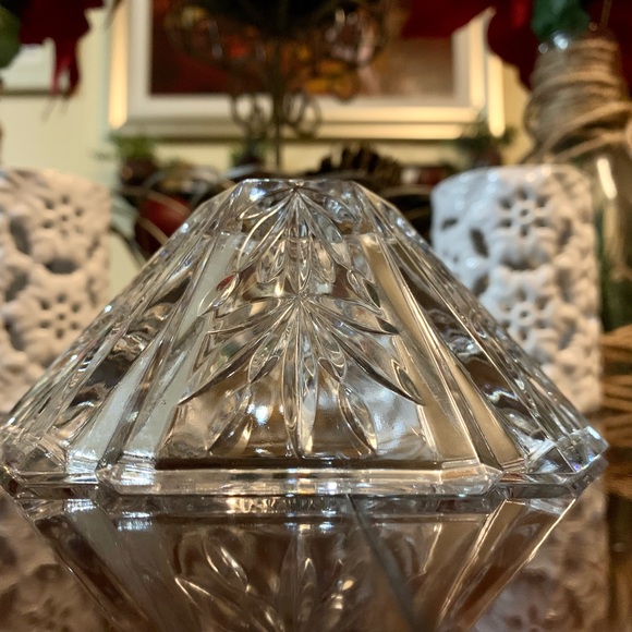 24% Lead Crystal 5.5" Bowl by WMf of Germany with 6 sides,Votive Holder - Picture 6 of 9